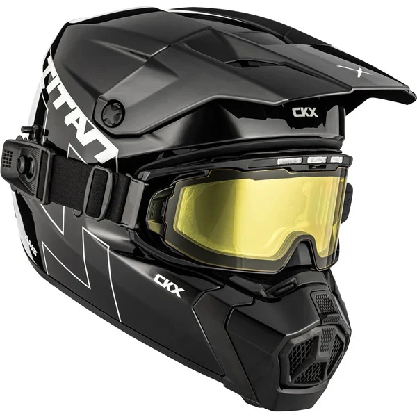 Casque Titan AMS Solid - Lunettes Apex Incluse - Image 8