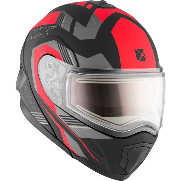 Casque Modulaire de Motoneige Tranz 1.5 AMS Omeg Visière Double Électrique - Liquidation - Image 3