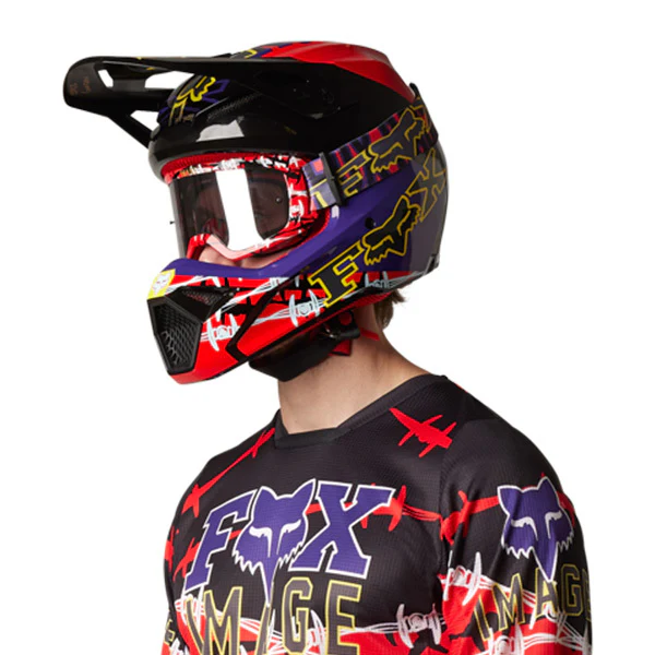 Casque de Motocross V1 Barbed Wire SE Édition Limitée - Liquidation - Image 8