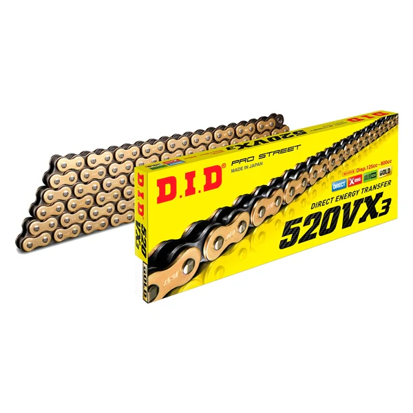 Chaîne 520 VX3 Pro Street X-Ring D.I.D - Image 3