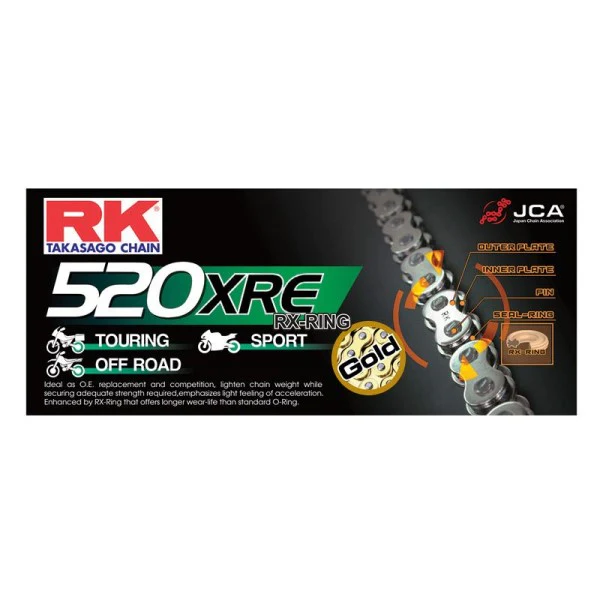 Chaîne 520XRE XW-Ring
