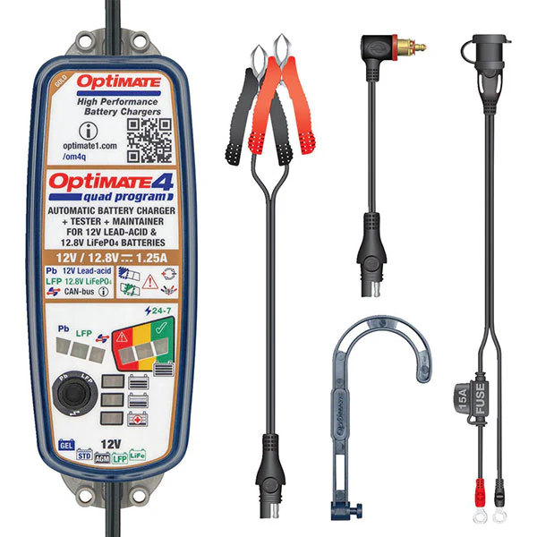 Chargeur Intelligent OptiMate 4 Quad - Image 2