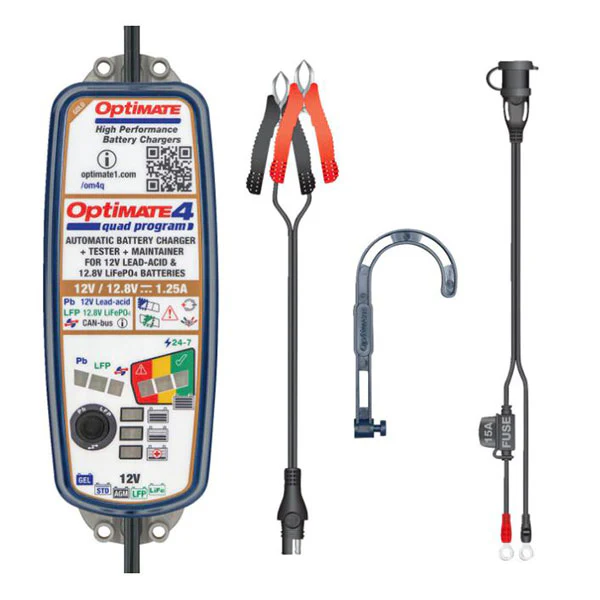 Chargeur Intelligent OptiMate 4 Quad TM-631 - Image 3