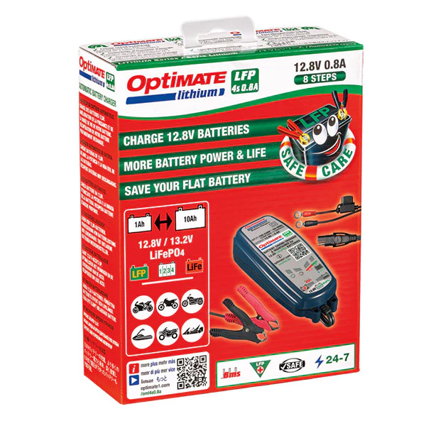 Chargeur Intelligent OptiMate Lithium (0.8 A ) - Image 3