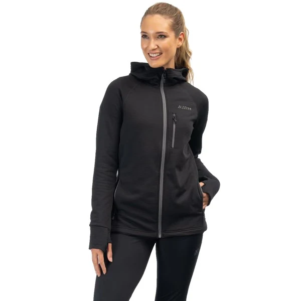 Coton Ouaté Halo à Fermeture Éclair Femme