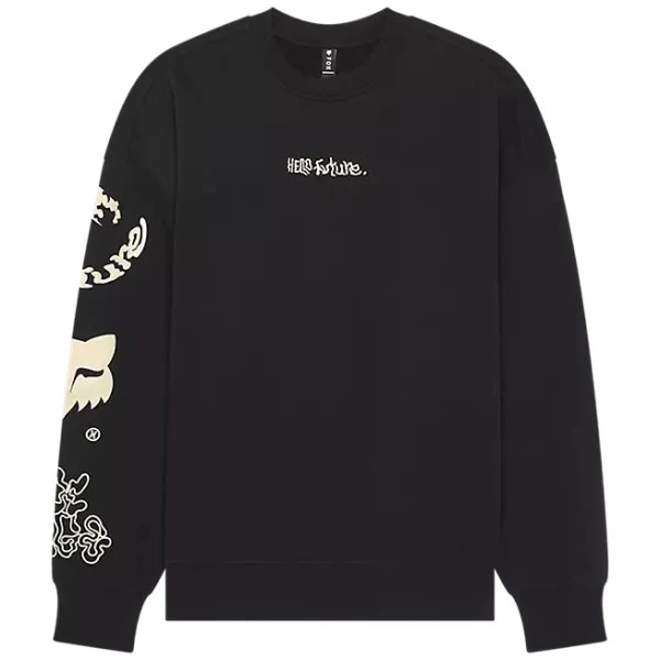 Coton Ouaté Hello Future Oversized Col Rond - Image 3