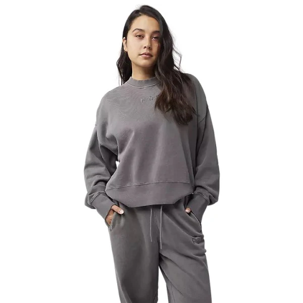 Coton Ouaté Wordmark Oversized Crew Femme - Image 6