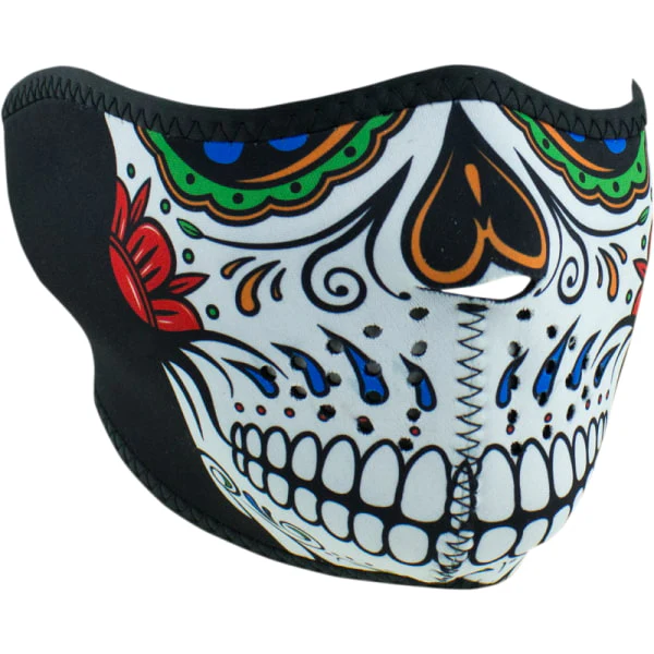 Demi-Masque de Moto Néoprène - Zan Head Gear - Image 13