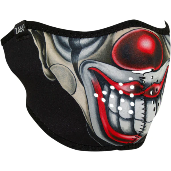 Demi-Masque de Moto Néoprène - Zan Head Gear - Image 18
