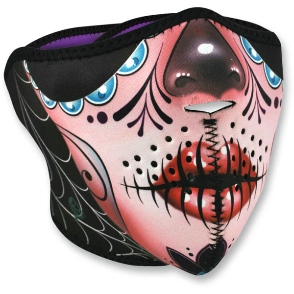 Demi-Masque de Moto Néoprène - Zan Head Gear - Image 19