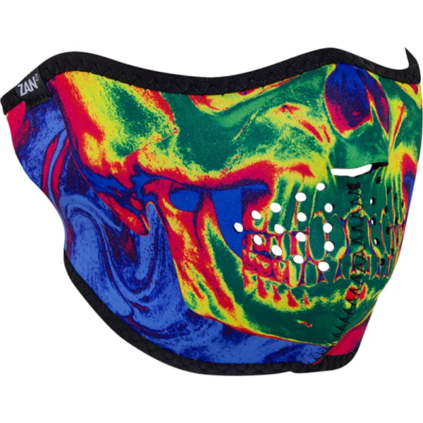 Demi-Masque de Moto Néoprène - Zan Head Gear - Image 21