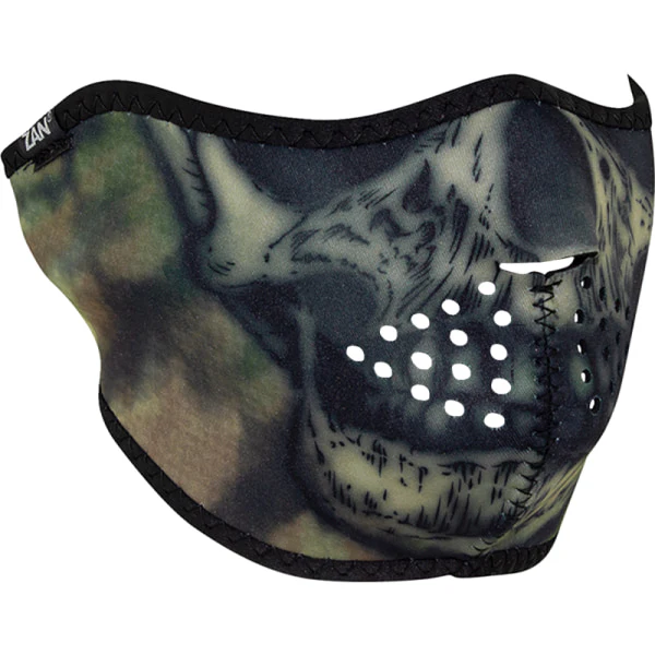 Demi-Masque de Moto Néoprène - Zan Head Gear - Image 22