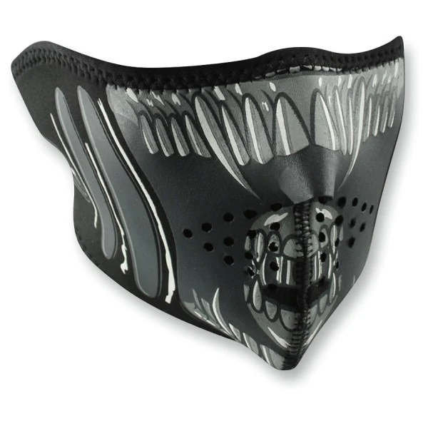 Demi-Masque de Moto Néoprène - Zan Head Gear - Image 23