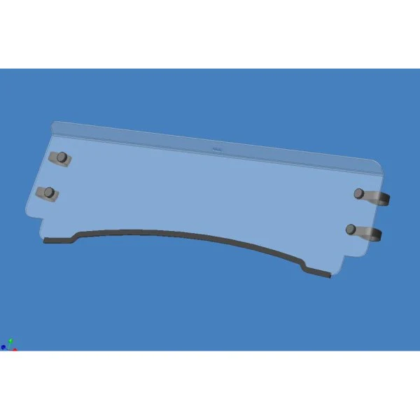 Demi Pare-Brise Inférieur Polaris RZR S XP 570 800 900 2008-18 - Image 3