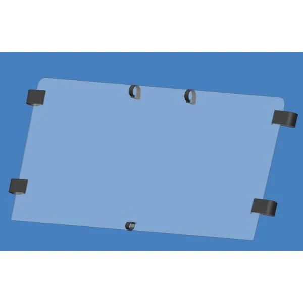 Demi Pare-Brise Supérieur Polaris Ranger Round Mid 500 570 2010-14