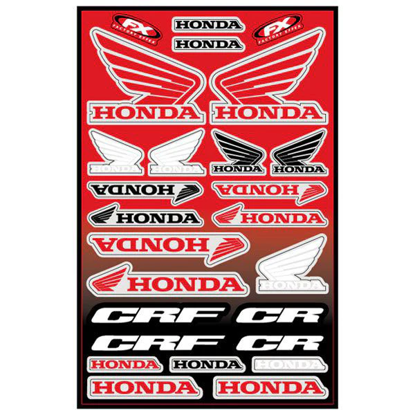 ensemble d'autocollants honda