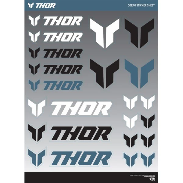 Ensemble d'Autocollants Corpo Thor - Image 2