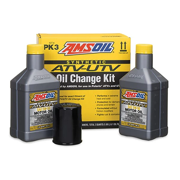 Ensemble de Changement d'huile Amsoil pour VTT/UTV Polaris - Image 3