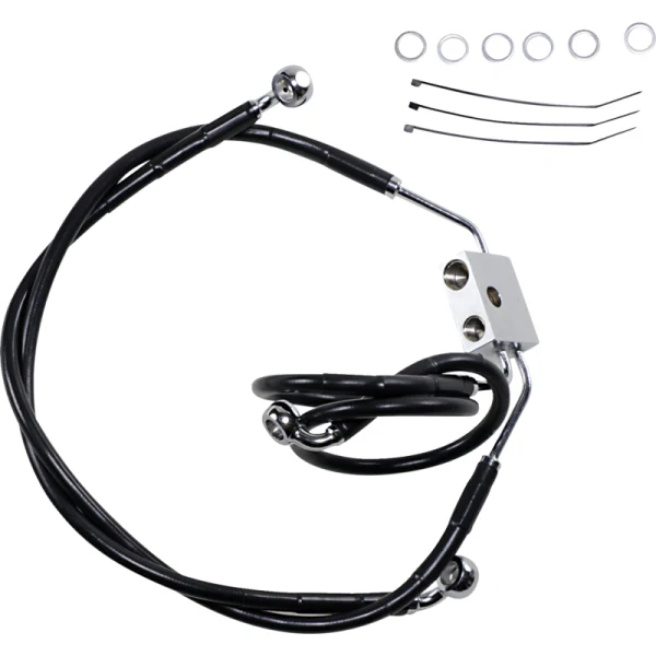 Ensemble de Flexible de Frein Avant Allongé de Moto Harley Davidson - Drag Specialties - Image 13