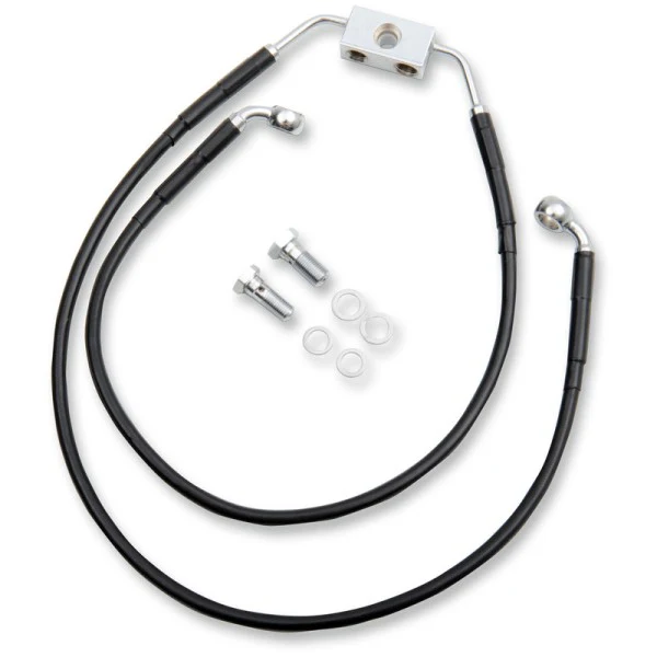 Ensemble de Flexible de Frein Avant Allongé de Moto Harley Davidson - Drag Specialties - Image 14