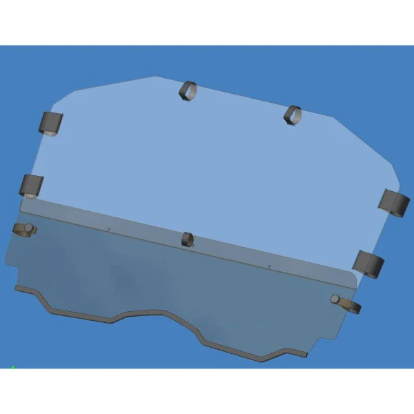 Ensemble de Pare-Brise CFMoto ZForce 500 800 1000 2015+ - Image 2