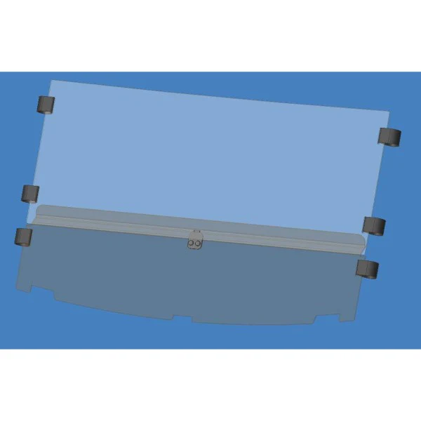 Ensemble de Pare-Brise Polaris Ranger Profile 1000 2018+ - Image 2