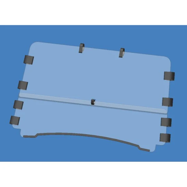 Ensemble de Pare-Brise Polaris RZR S XP 570 800 900 2008-18