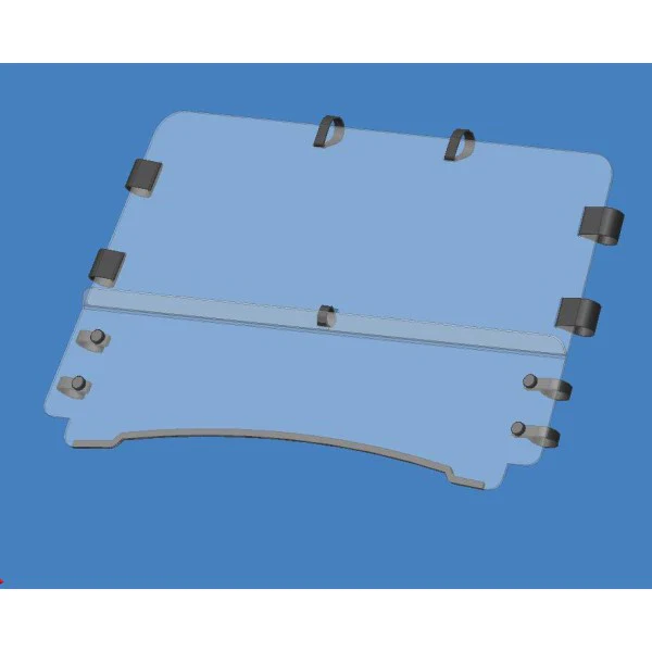 Ensemble de Pare-Brise Polaris RZR S XP 570 800 900 2008-18 - Image 3
