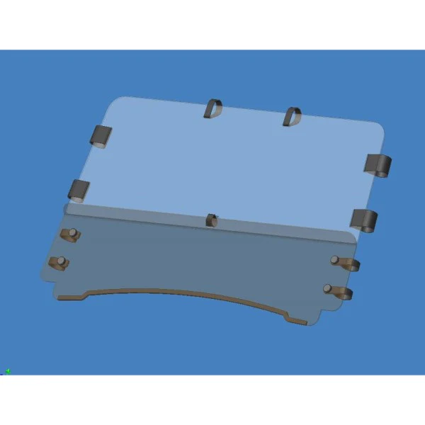 Ensemble de Pare-Brise Polaris RZR S XP 570 800 900 2008-18 - Image 4
