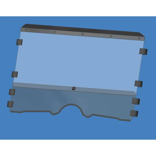 Ensemble de Pare-Brise Yamaha Rhino 2004-13 - Image 2