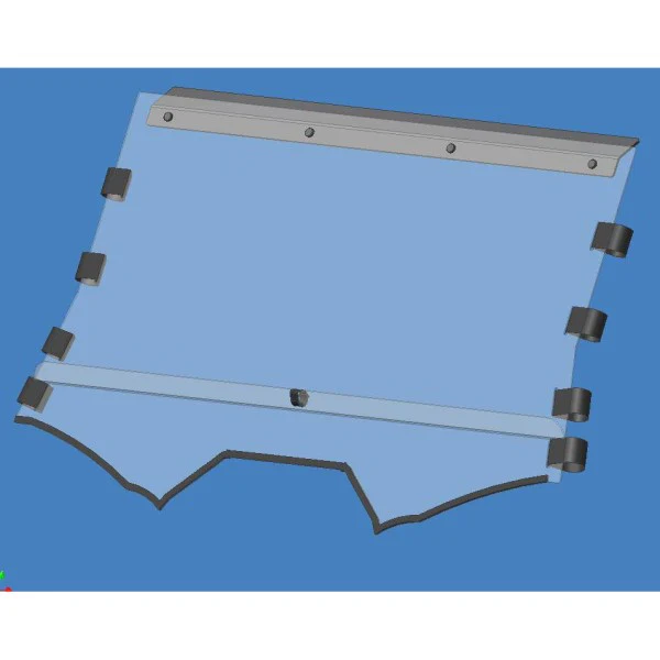 Ensemble de Pare-Brise Yamaha YXZ 1000 2019+