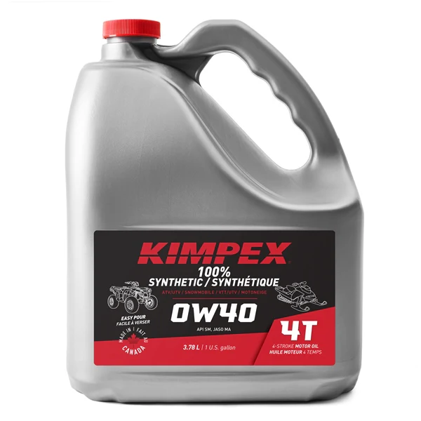 Huile Kimpex 0w40 100% Synthétique Snow 4T