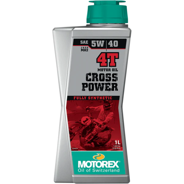Huile Motorex 100% Synthétique Cross Power 4T