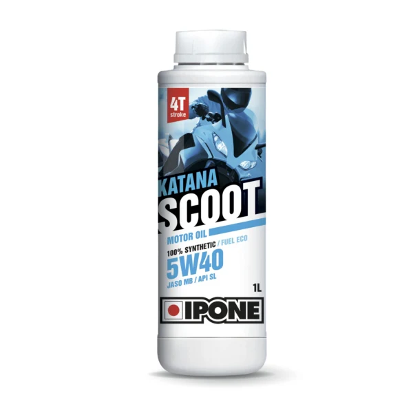 Huile Ipone 100% Synthétique 5w40 Katana Scoot