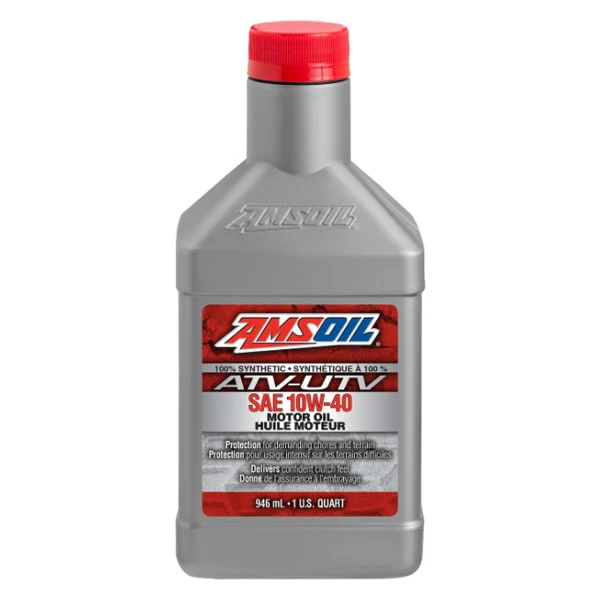 Huile Amsoil 100% Synthétique 10w40 ATV-UTV