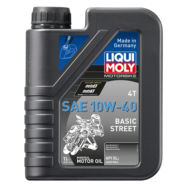 Huile Liqui Moly 10w40 Minéral Basic Street