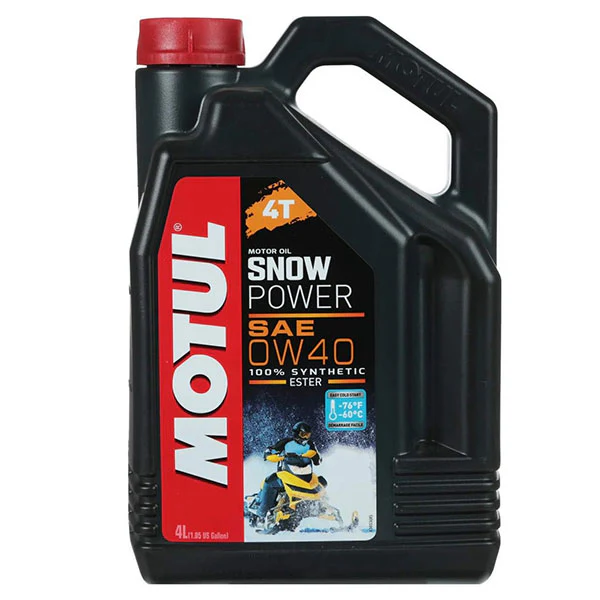 Huile Motul 0w40 100% Synthétique SnowPower - Image 2