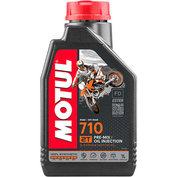 Huile Motul 100% Synthétique 710 2T