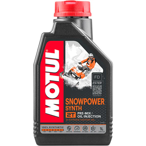 Huile Motul 100% Synthétique SnowPower 2T