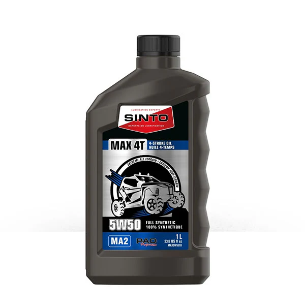 Huile Sinto 5w50 100% Synthétique Max 4T