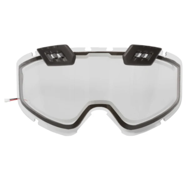Lentille de Lunettes de Motoneige Double Électrique Contrôlée 210° Titan