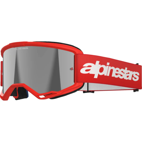 Lunette de Motocross Vision 3 Wordmark Lentille Miroir - Image 2