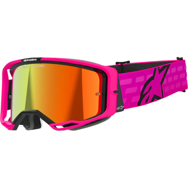 Lunette de Motocross Vision 8 Corp Lentille Miroir - Image 3