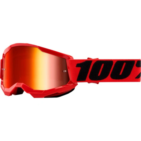 Lunettes de Motocross Strata 2 Lentille Miroir Junior - Image 12