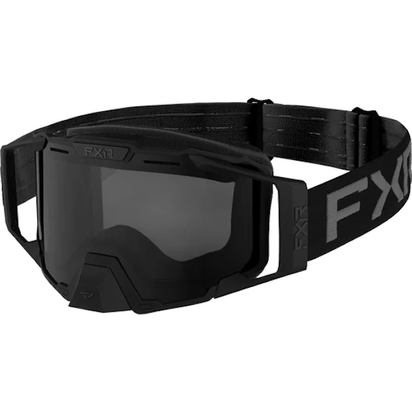 Lunettes de Motoneige Combat Lentille Fumée