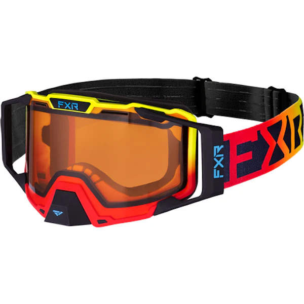 Lunettes de Motoneige Combat Lentille Fumée - Image 5