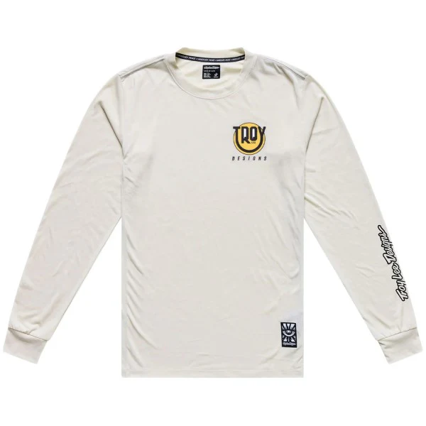 Maillot de Vélo Skyline Ride Happy Manches Longues Junior