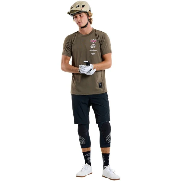 Maillot de Vélo Skyline Ride Worldwide Caper Manches Courtes - Image 4