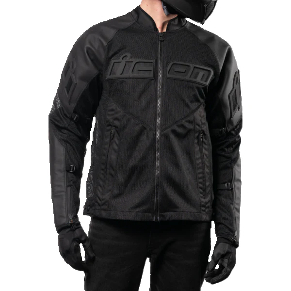 Manteau de Moto Mesh AF en Cuir - Image 3