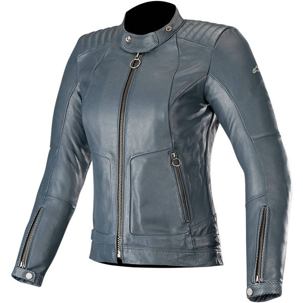 Manteau de Moto en cuir Gal Femmes - Image 2
